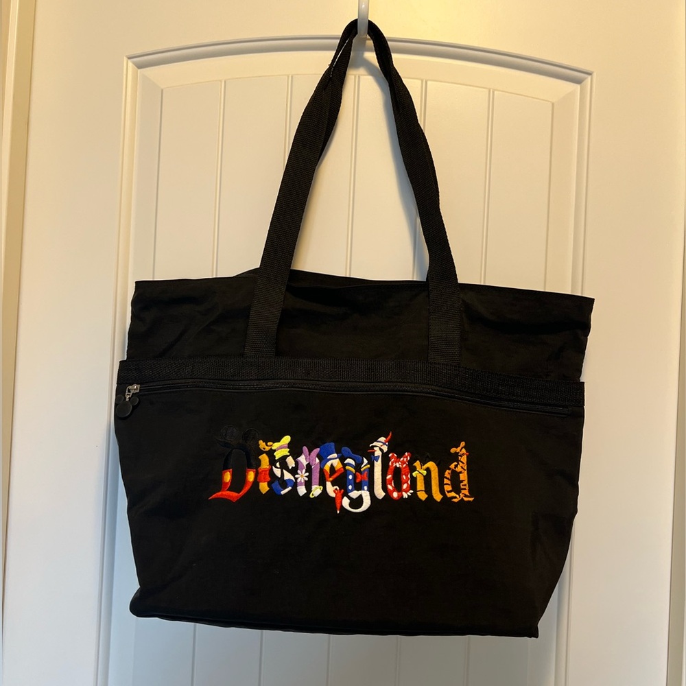 Vintage Disneyland Large Tote with 3 pockets Produced Exclusively for Disneyland